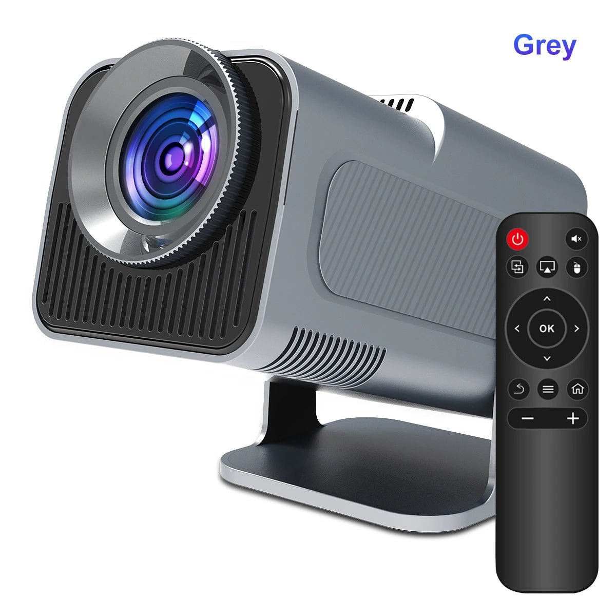 4K Android 11 Projector Native 1080P 390ANSI HY320 Dual Wifi6 BT5.0 1920*1080P Cinema Portable Projetor Upgrated HY300 - Techlyn