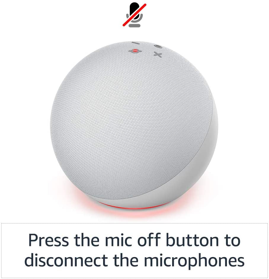 Echo (Newest Model), Alexa Speaker with Premium Sound, Ideal for Large Bedrooms, Living Rooms and Kitchens, Charcoal - Techlyn