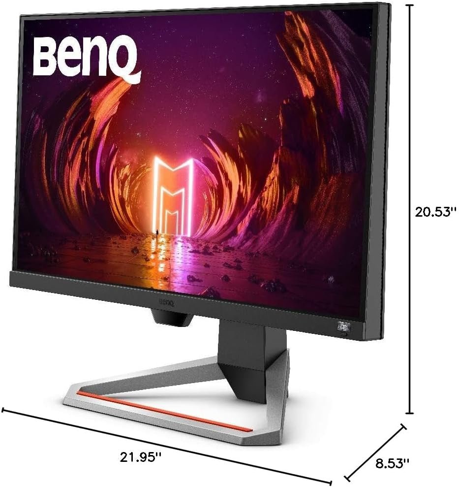 Mobiuz EX2510 24.5 Inch 1080P 144Hz IPS Computer Gaming Monitor with Freesync Premium, Hdri and Speakers - Techlyn