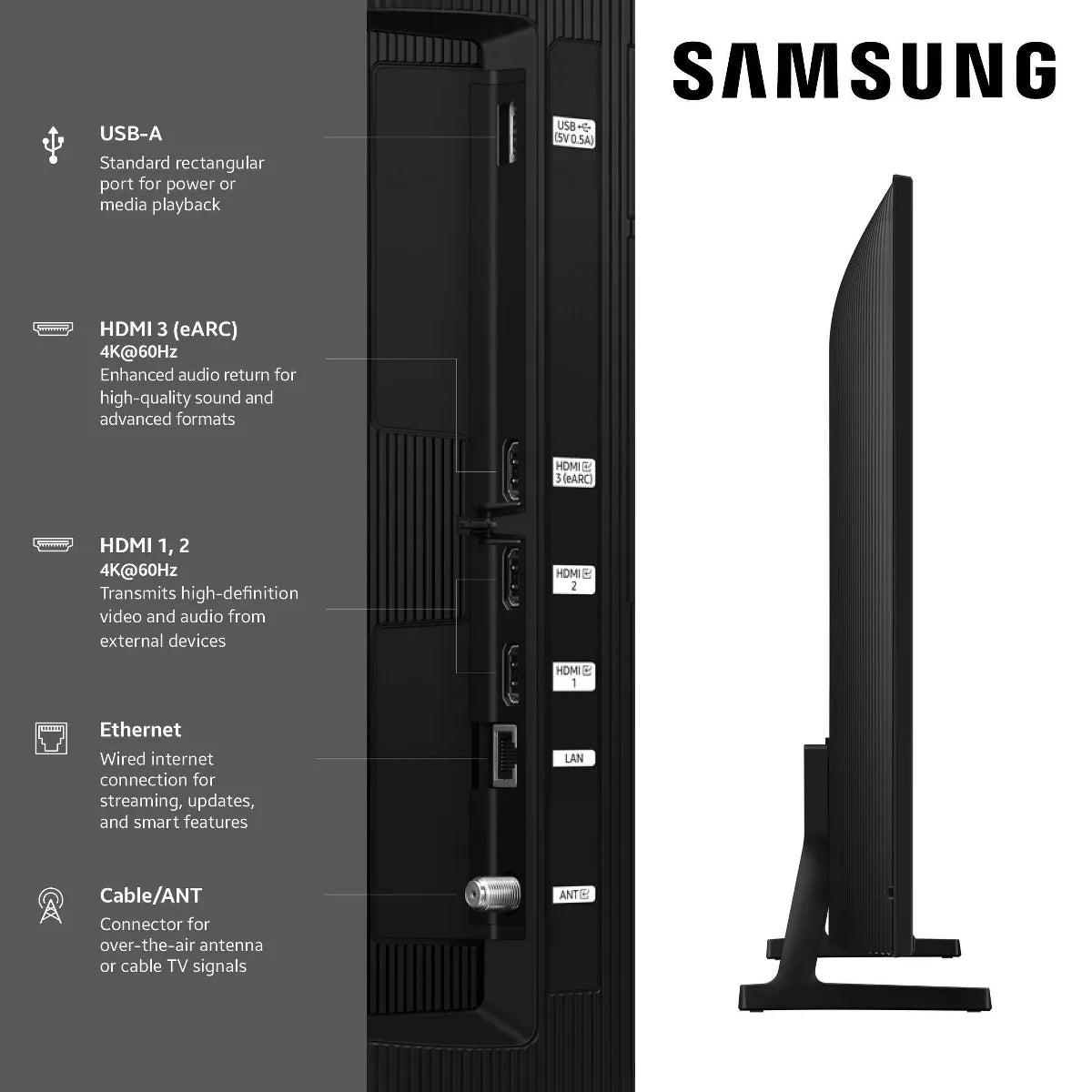 Samsung Class QLED Q7F 4K Samsung Vision AI Smart TV - Techlyn