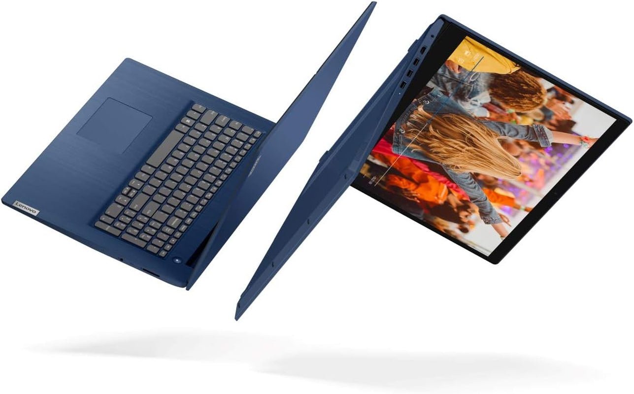 2021 Ideapad 3 Laptop, 17.3" HD+, Intel Core I5 - 1035G1 Processor, HDMI, Bluetooth, Wi - Fi, Webcam, Online Class, Zoom, Windows 10, Abyss Blue, KKE Bundle (20GB RAM | 1TB SSD) - Techlyn