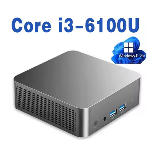 2025 Mini PC Core I9 - 8950Hk/I3 - 6100U Windows 11 Pro Desktop Pc Gaming Computer 16GB DDR4 1TB SSD Wifi6 BT5.2 4K Portable Pc - Techlyn