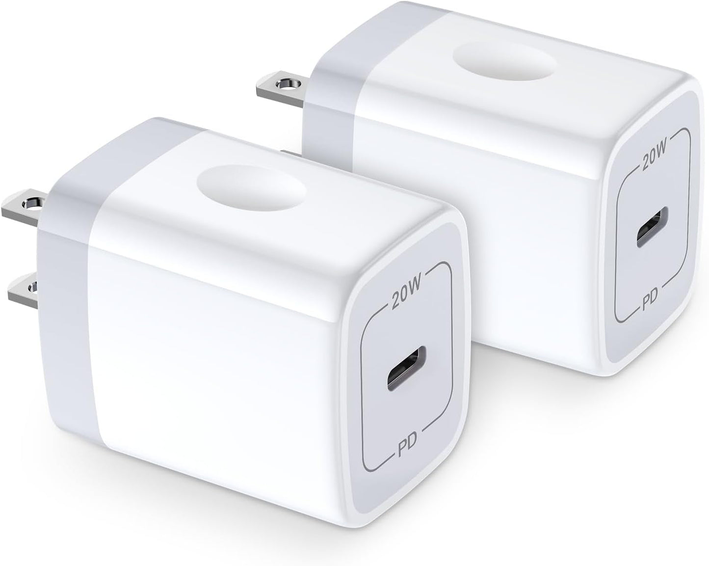 20W Samsung S25 Type C Wall Charger Fast Charging Block for Galaxy A17 A56 A16 A36 S25 Ultra S24 A15 A55 A14, PD 3.0 Wall Charger USB C Box Adapter for Iphone 17 16E 16 15 Pro Max Pixel 10 9 Pro 8A 8 - Techlyn