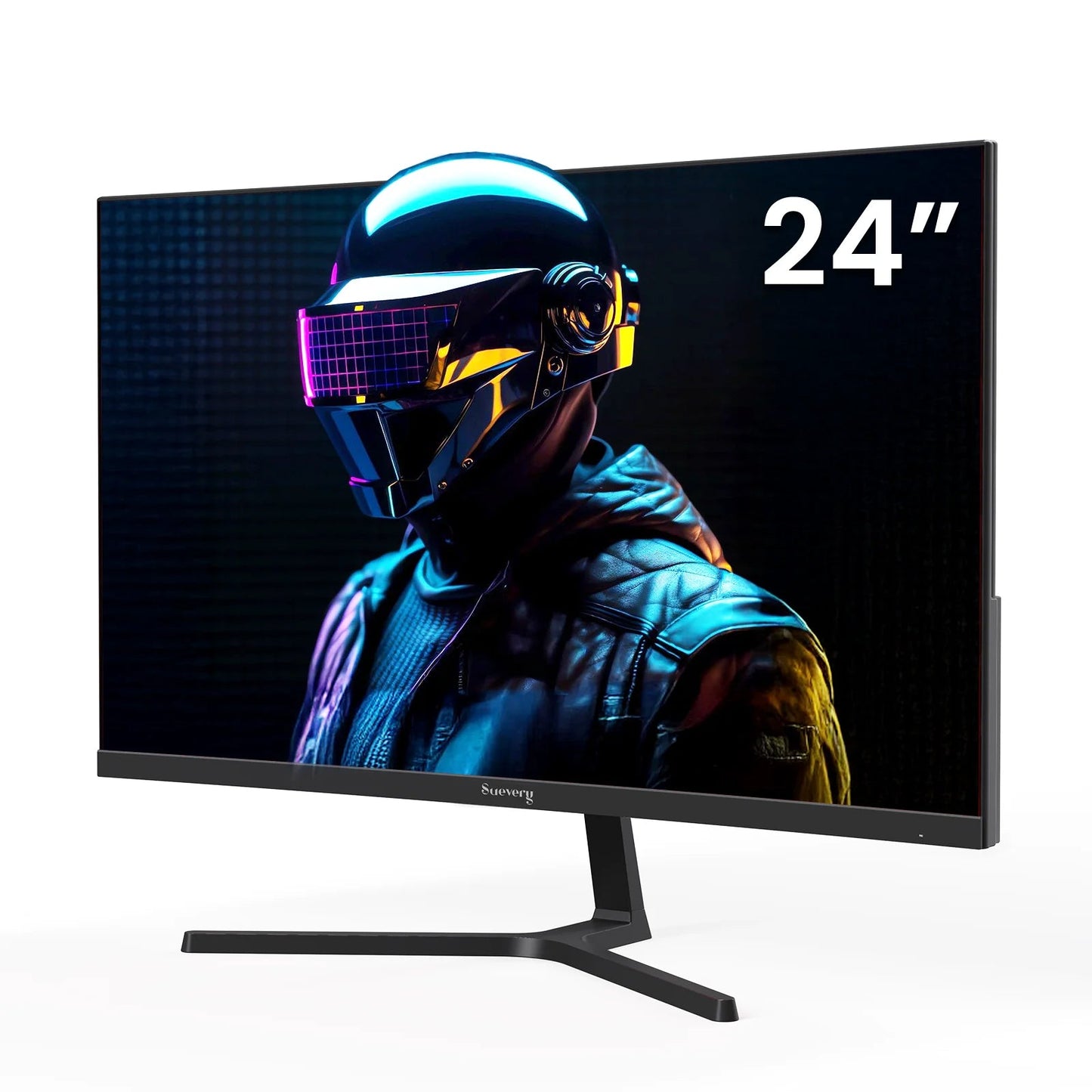 24" 200Hz Gaming Monitor,Ips Panel,Fhd 1080P, Built - In Speakers, 120% Srgb, Freesync, Black - Techlyn
