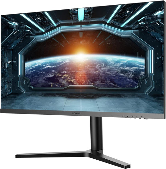 27 Inch QHD Gaming Monitor 240 Hz, VA, 1Ms, DCI - P3 95% Color Gamut, Freesync G - Sync Compatible, (2560X1440, HDMI, Displayport) Black - Techlyn