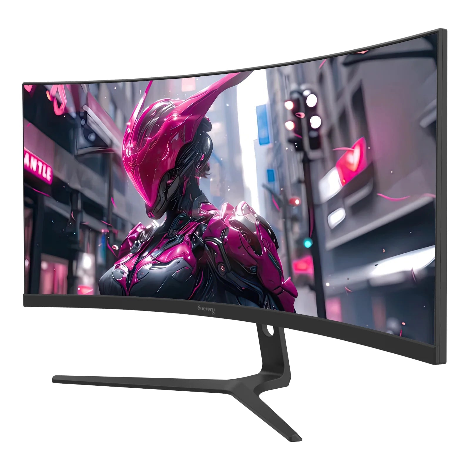 30" Curved Ultrawide Monitor WFHD 200Hz 1500R HDMI DP Black - Techlyn