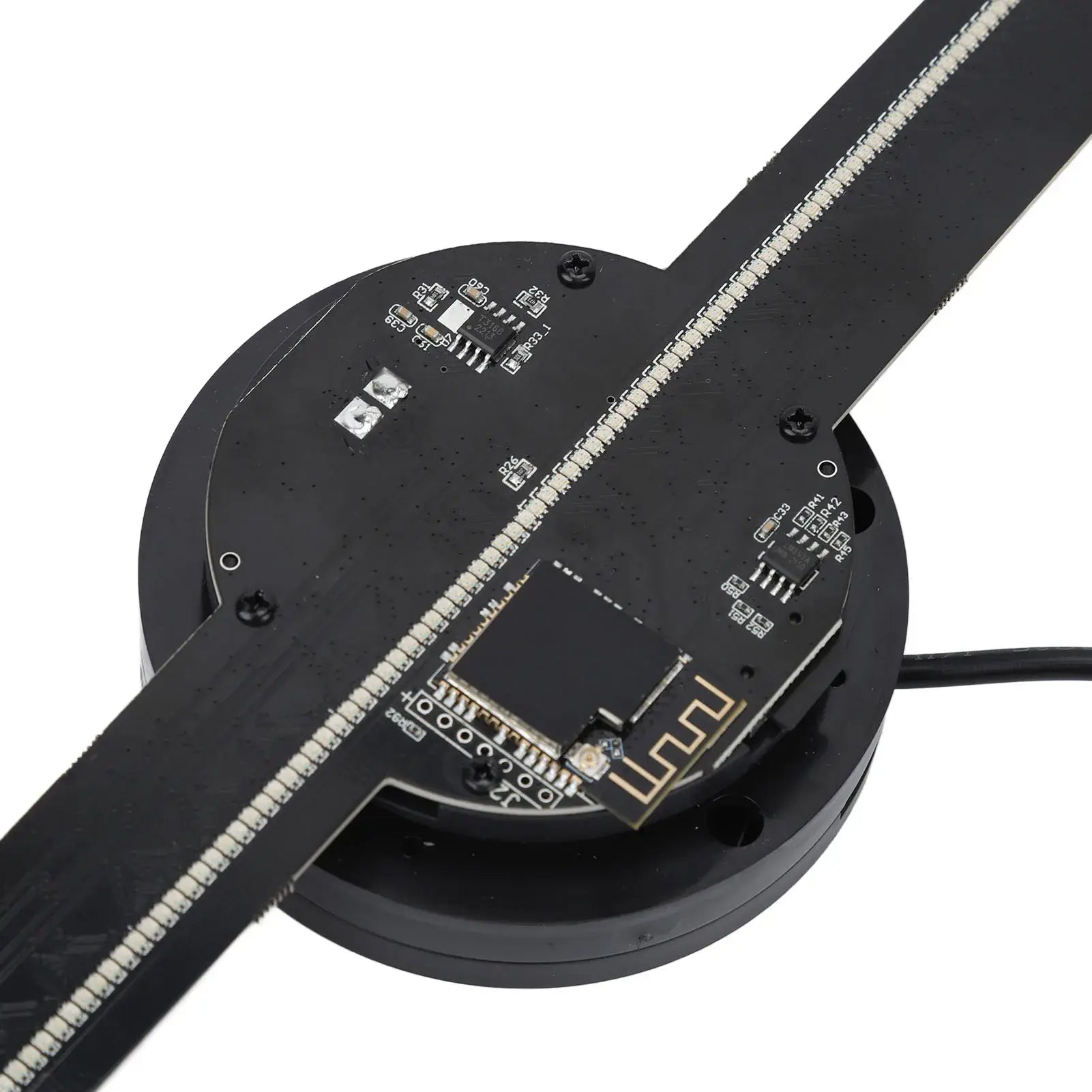 3D Hologram Fan 224 LED Light Beads - Techlyn