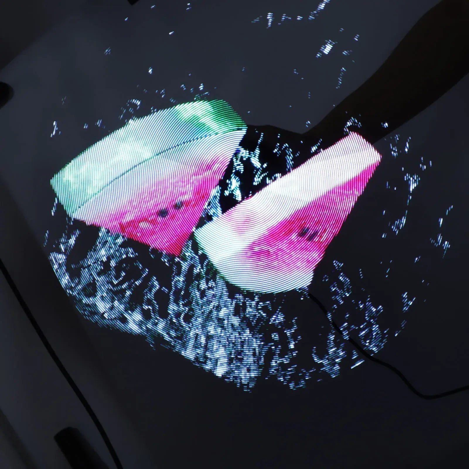 3D Hologram Fan 224 LED Light Beads - Techlyn