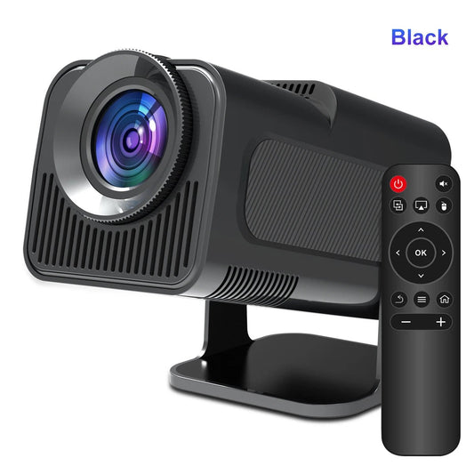 4K Android 11 Projector Native 1080P 390ANSI HY320 Dual Wifi6 BT5.0 1920*1080P Cinema Portable Projetor Upgrated HY300 - Techlyn