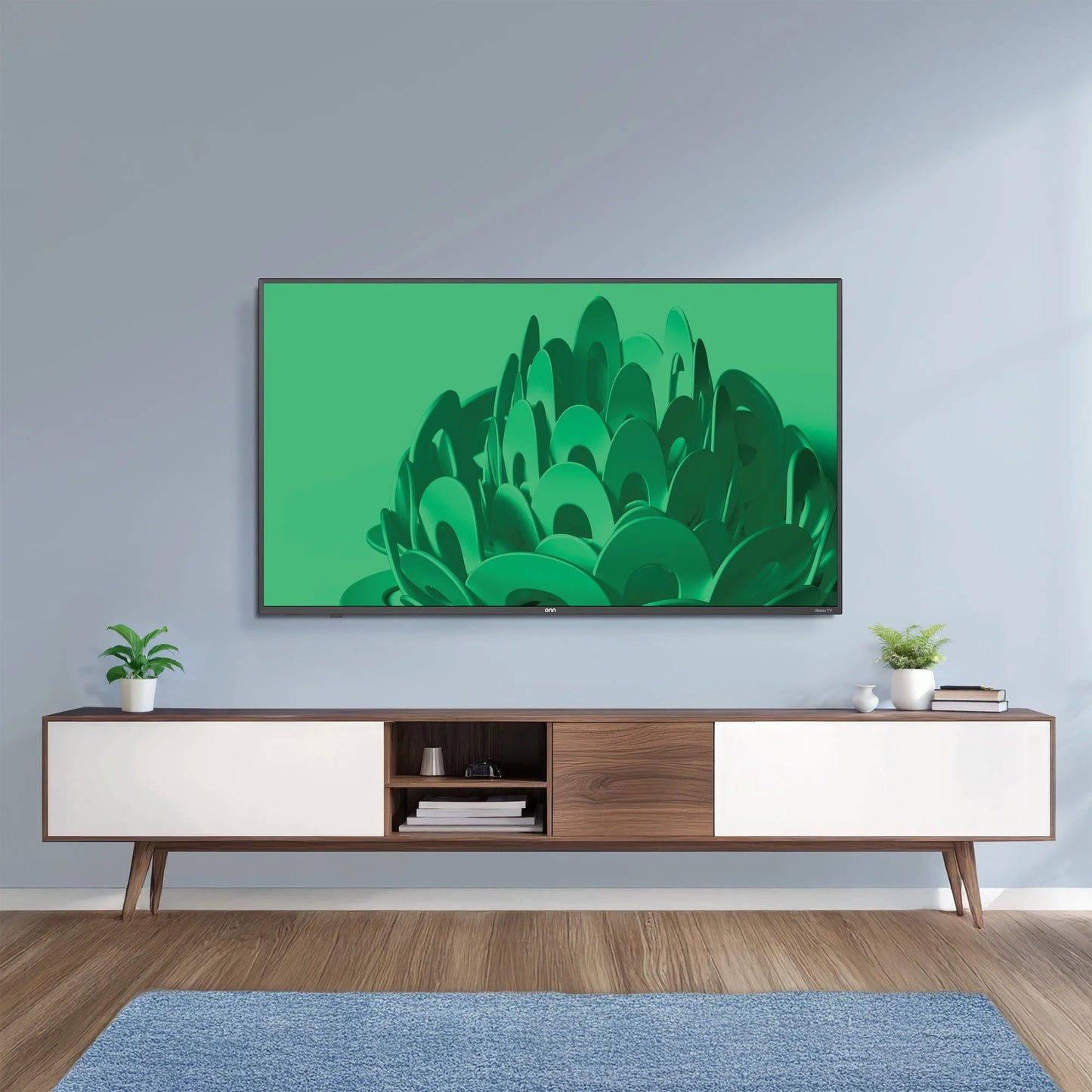 50” Class 4K UHD Roku Smart Television, 100012585 - Techlyn