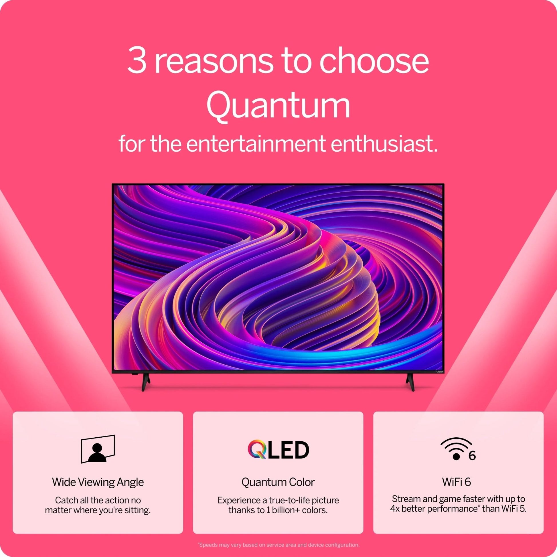 55" Class Quantum 4K QLED HDR Smart TV (M55Q6 - L4) - Techlyn