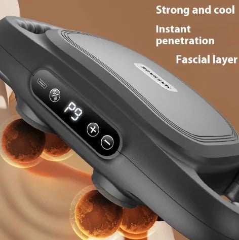 6 - head Massage Gun Full Body Deep - Techlyn