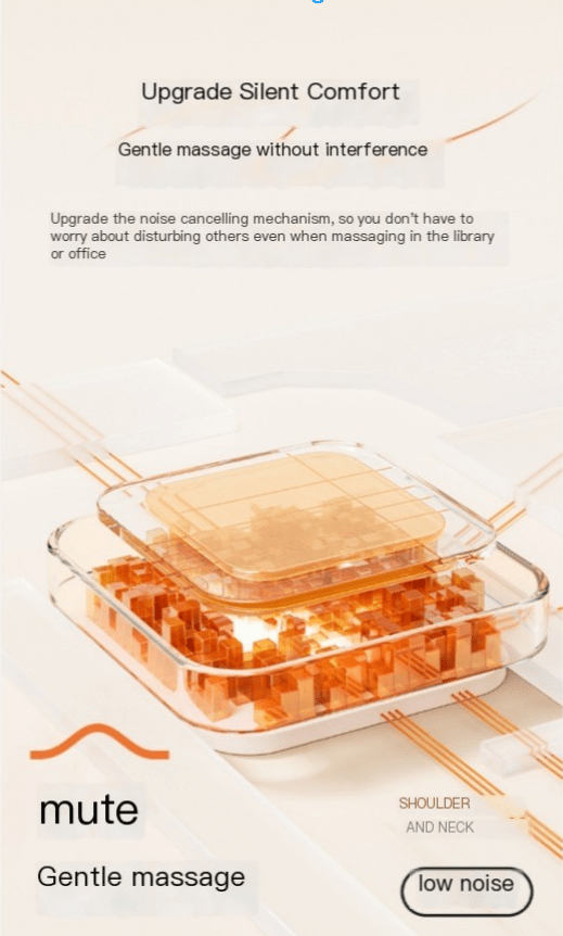 6 - head Massage Gun Full Body Deep - Techlyn