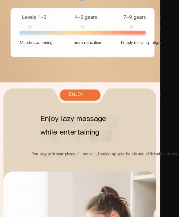 6 - head Massage Gun Full Body Deep - Techlyn