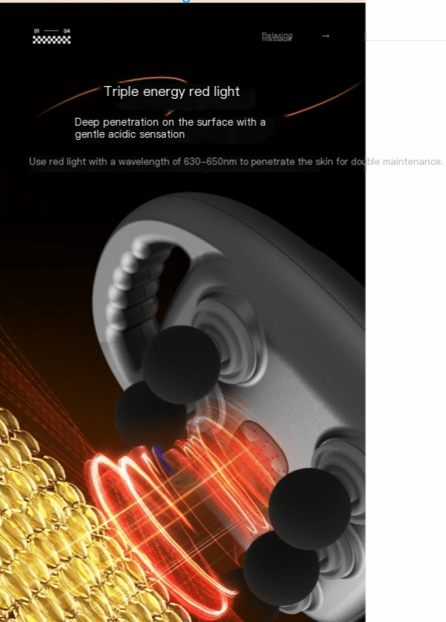 6 - head Massage Gun Full Body Deep - Techlyn