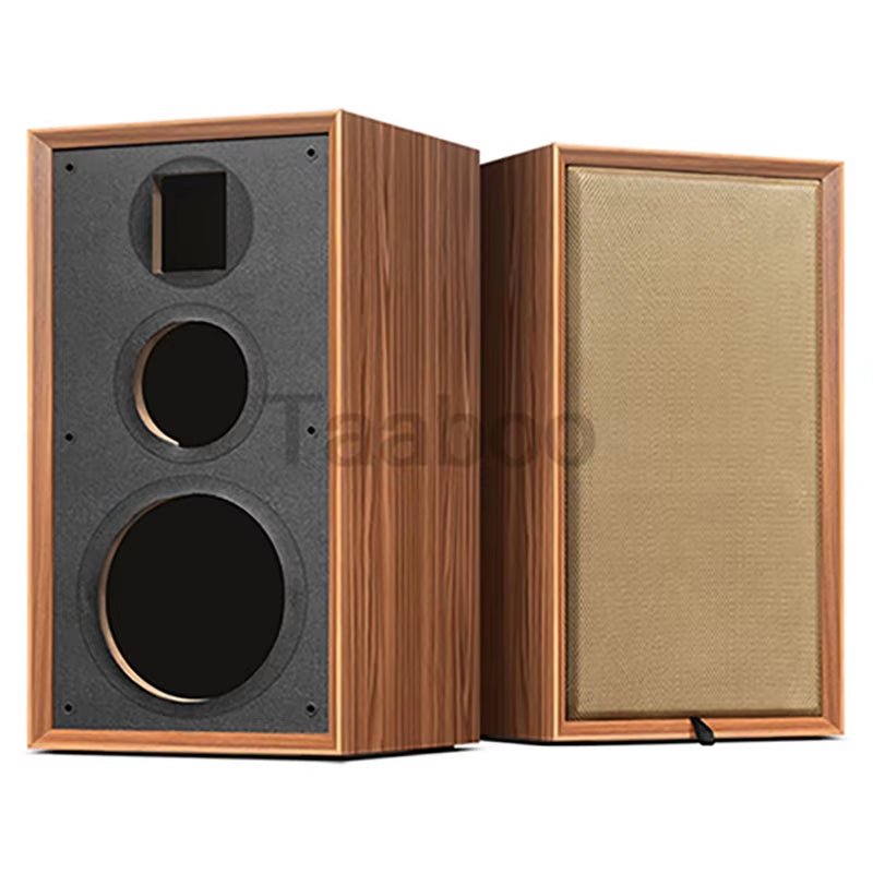 8 Inch Three - Way Labyrinth Speaker Empty Box Bookshelf Speaker Home Speaker DIY Hifi Audio Wooden Handmade Box Passive Speaker - Techlyn
