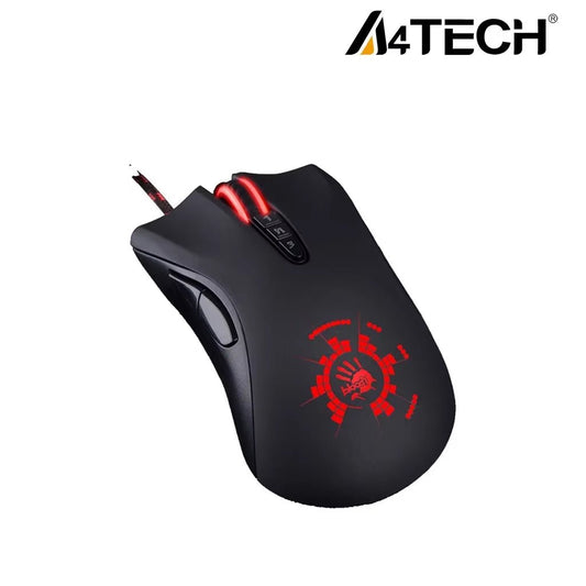 A4Tech Bloody A91 Wired Mouse One - Click Instant Macro Io1.1 Macro Drive Optical Engine 8 Programming Macro Gaming Mouse - Techlyn