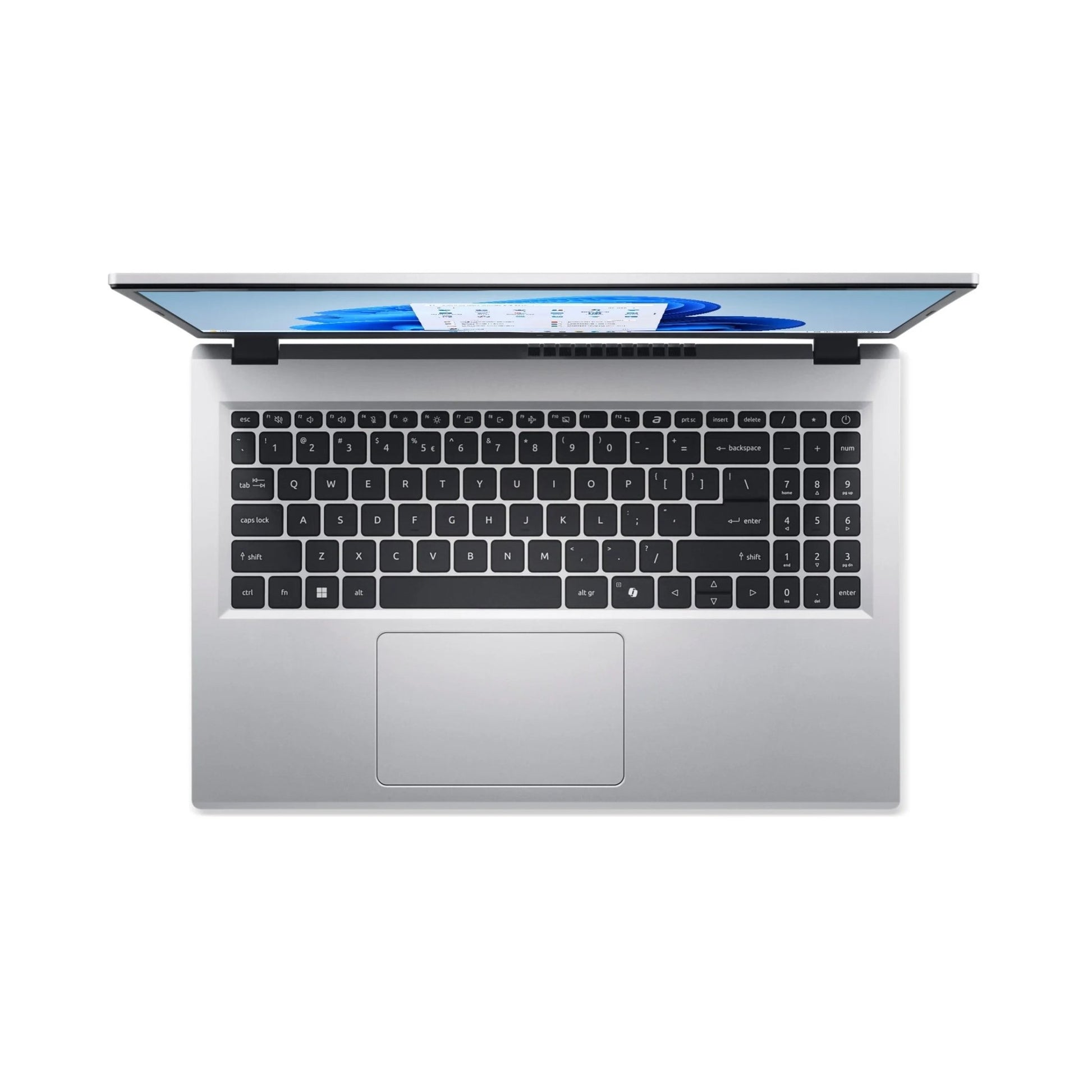 Aspire Go 15.6" FHD IPS Touch Screen Laptop, AMD Ryzen 5 - 7520U, 8GB RAM, 512GB SSD, Pure Silver, New - Techlyn