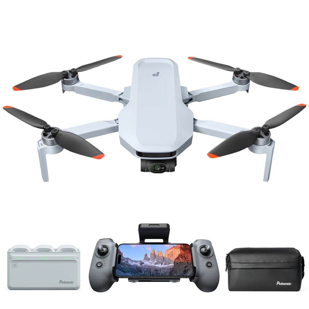ATOM 2 Drone with 8K Camera, AI Track, 10Km Video Transmission, Vertical Shooting, C0 - Techlyn