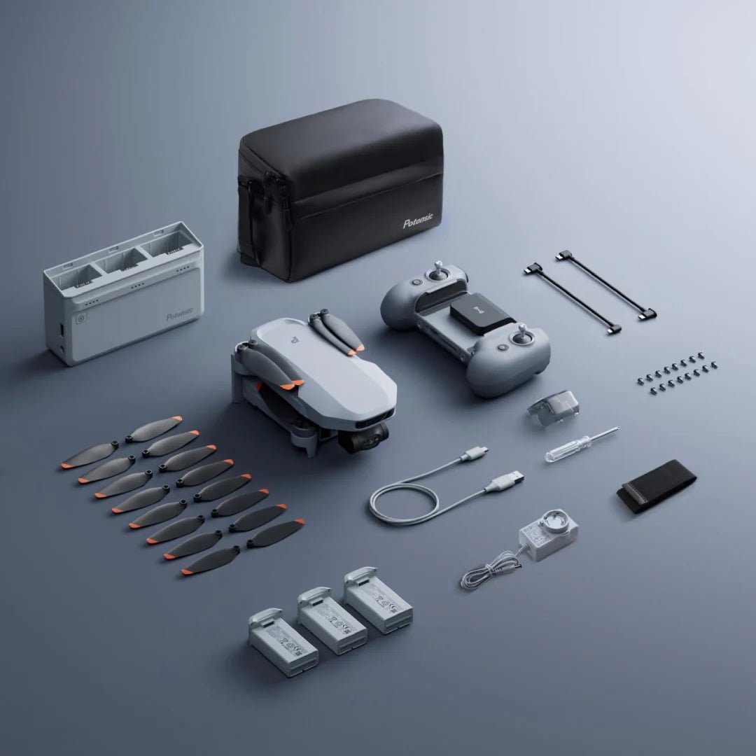 ATOM 2 Drone with 8K Camera, AI Track, 10Km Video Transmission, Vertical Shooting, C0 - Techlyn