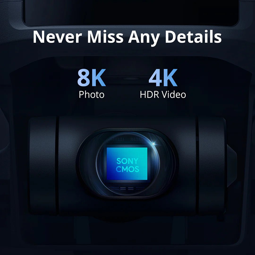 ATOM 2 Drone with 8K Camera, AI Track, 10Km Video Transmission, Vertical Shooting, C0 - Techlyn