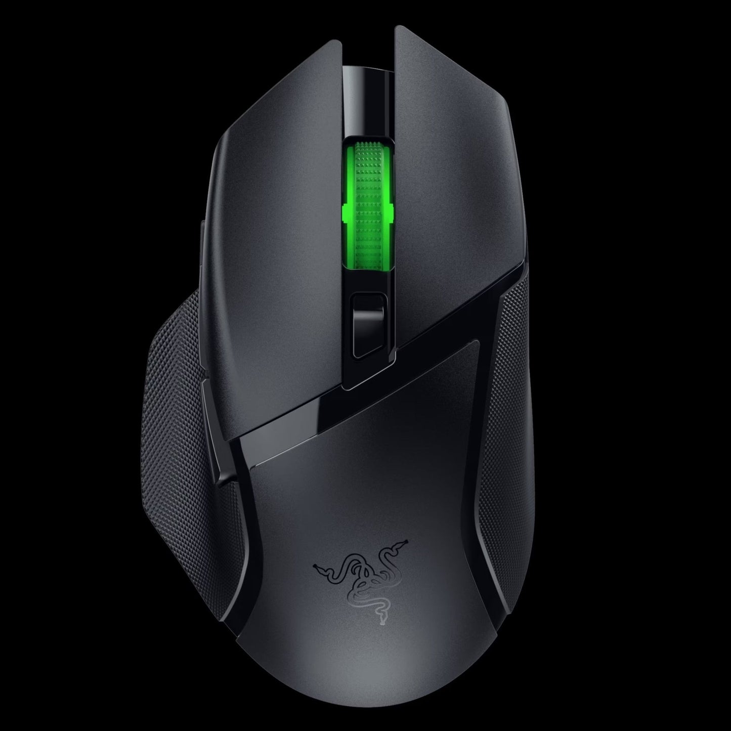 Basilisk V3 X Hyperspeed Wireless Gaming Mouse for PC, RGB Chroma, Black - Techlyn