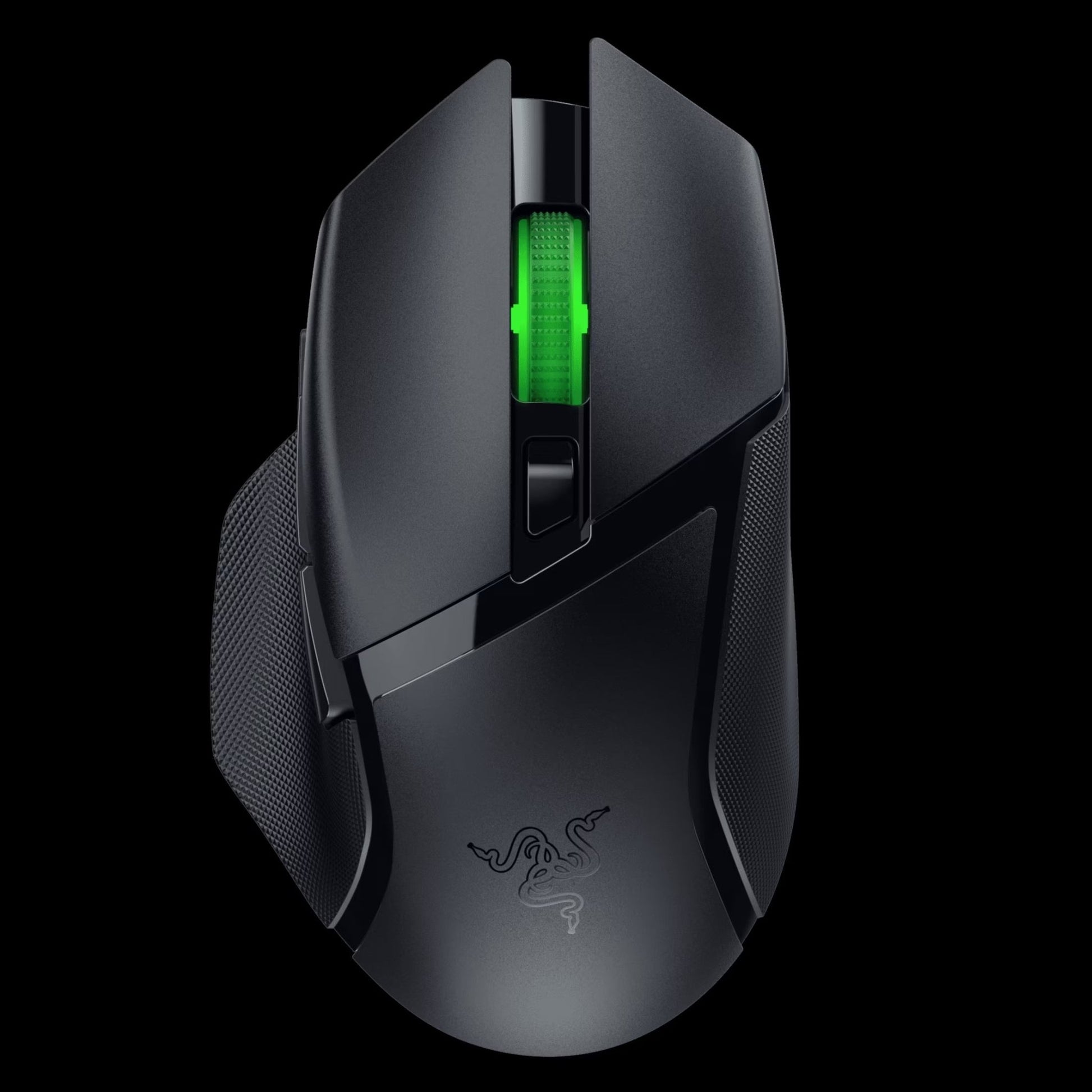 Basilisk V3 X Hyperspeed Wireless Gaming Mouse for PC, RGB Chroma, Black - Techlyn