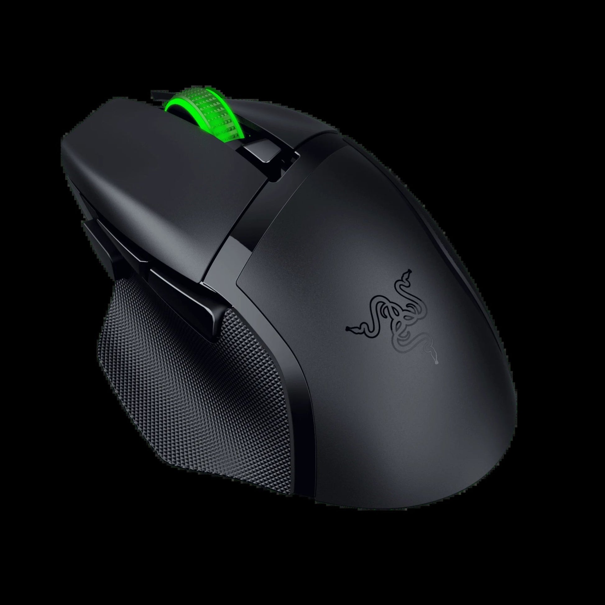 Basilisk V3 X Hyperspeed Wireless Gaming Mouse for PC, RGB Chroma, Black - Techlyn
