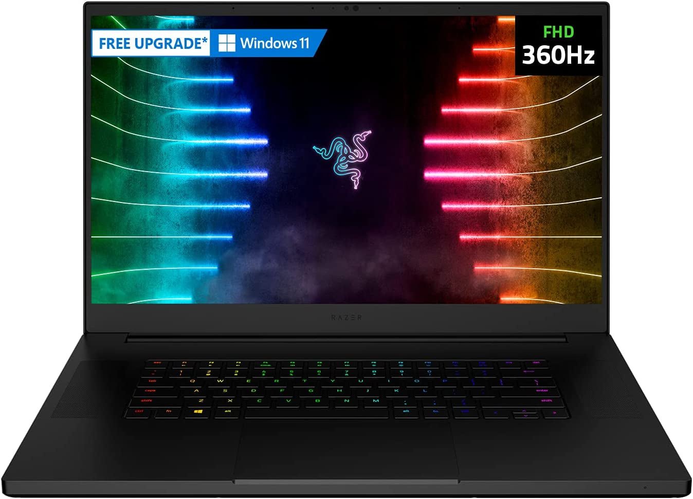 Blade Pro 17 Gaming Laptop 2021: Intel Core I7 - 11800H 8 - Core, NVIDIA Geforce RTX 3080, 17.3" FHD 360Hz, 32GB RAM, 1TB SSD - Chroma RGB - Thunderbolt 3 - SD Card Reader - Techlyn