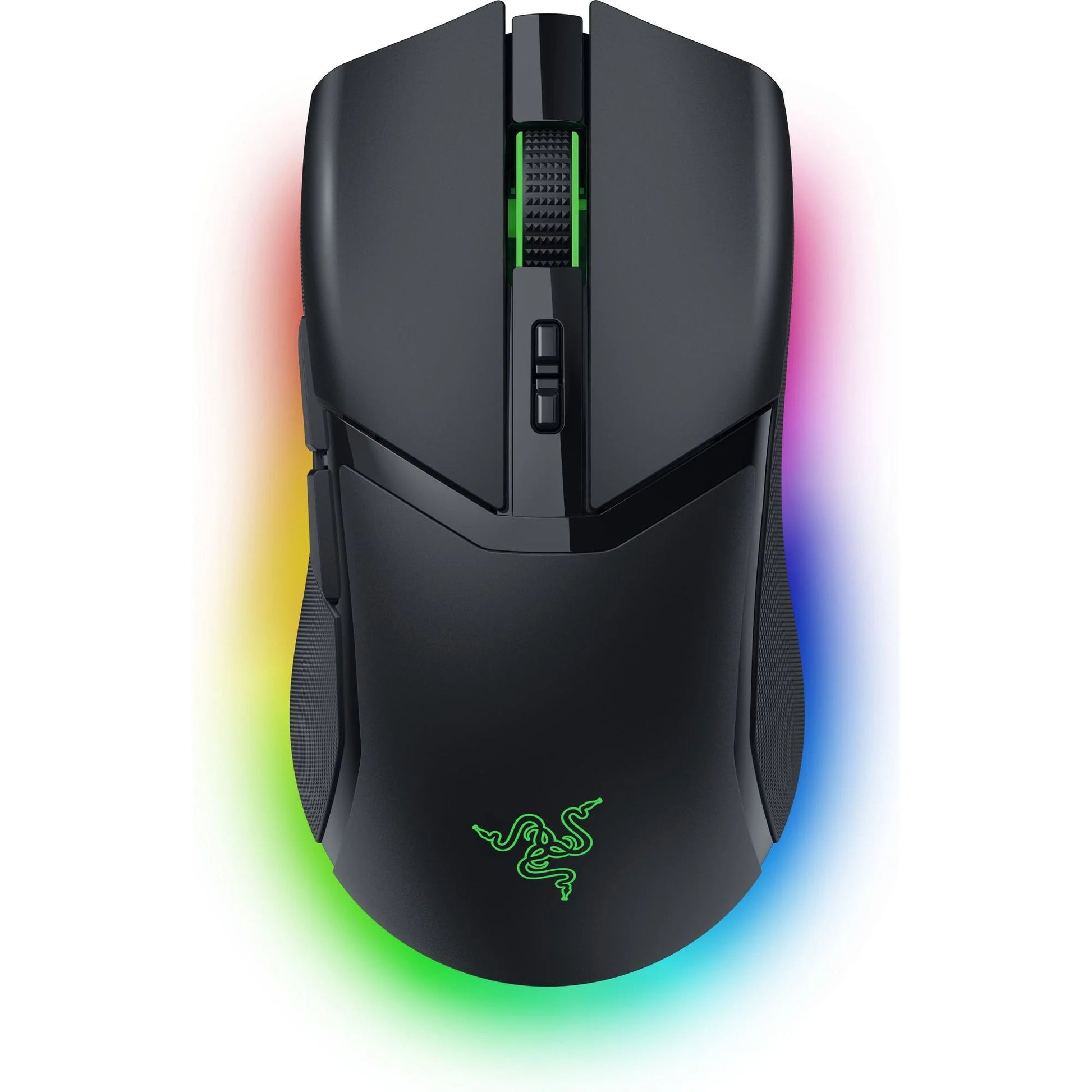 Cobra Pro Lightweight Wireless PC Gaming Mouse with Chroma RGB, Customizable Controls, 77G, Black - Techlyn