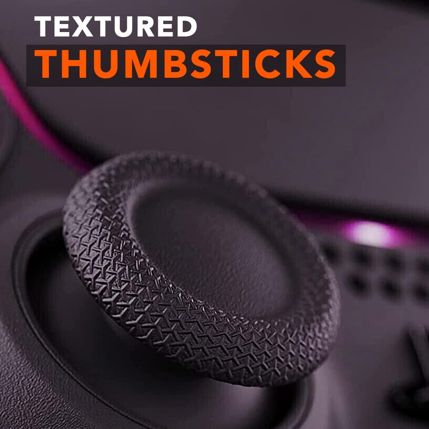 Custom Wireless UN - MODDED PRO Controller Compatible with PS5 Exclusive Unique Design (420 Black) - Techlyn