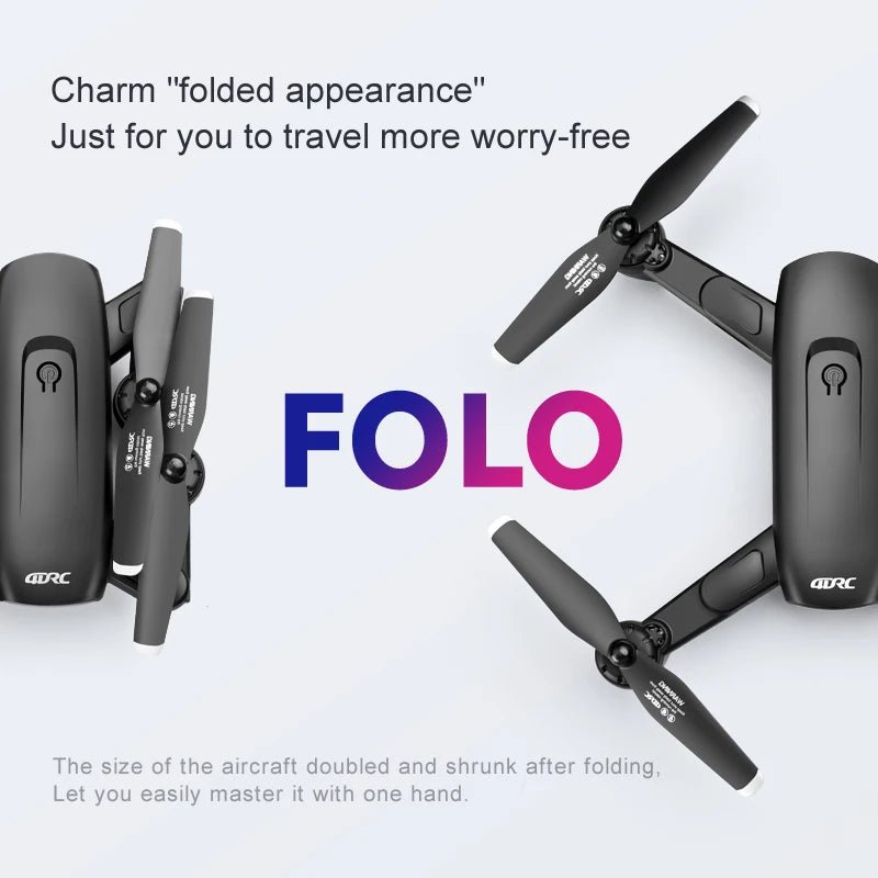 F6 GPS Drone 4K Camera HD FPV Drones with Follow Me Wifi Optical Flow Foldable RC Quadcopter Professional Dron Toys - Techlyn