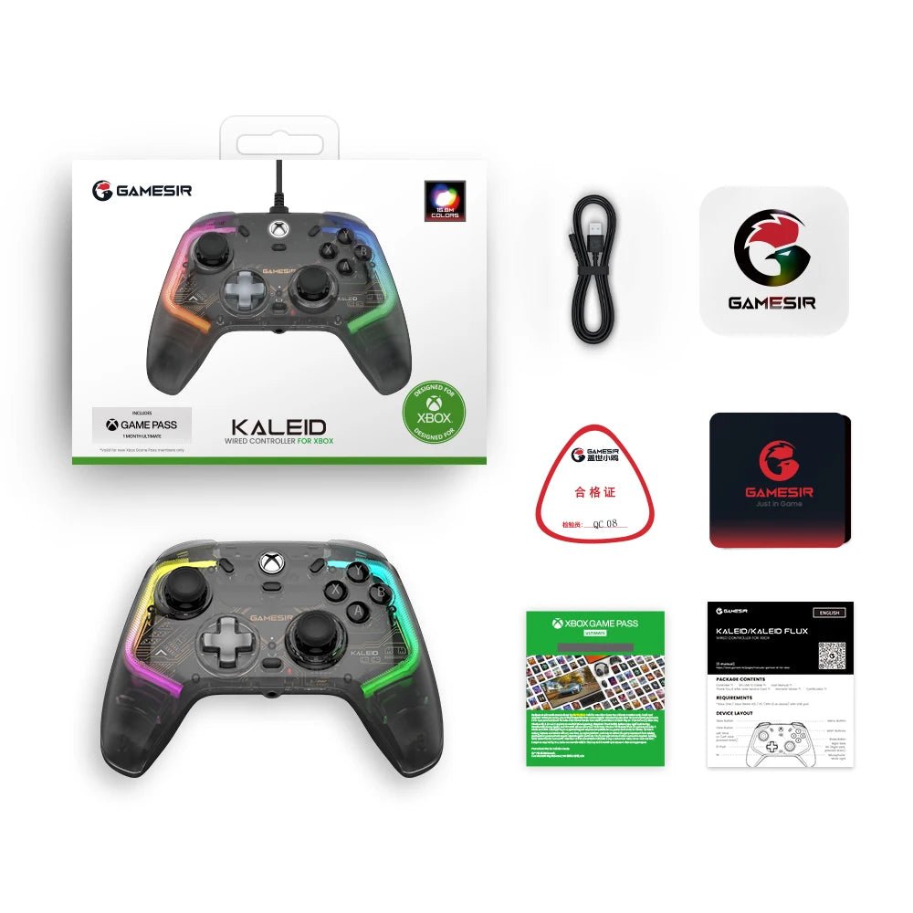 Gamesir Kaleid Xbox Controller Effect Gamepad for Xbox Series X, Xbox Series S, Xbox One Game Console - Techlyn