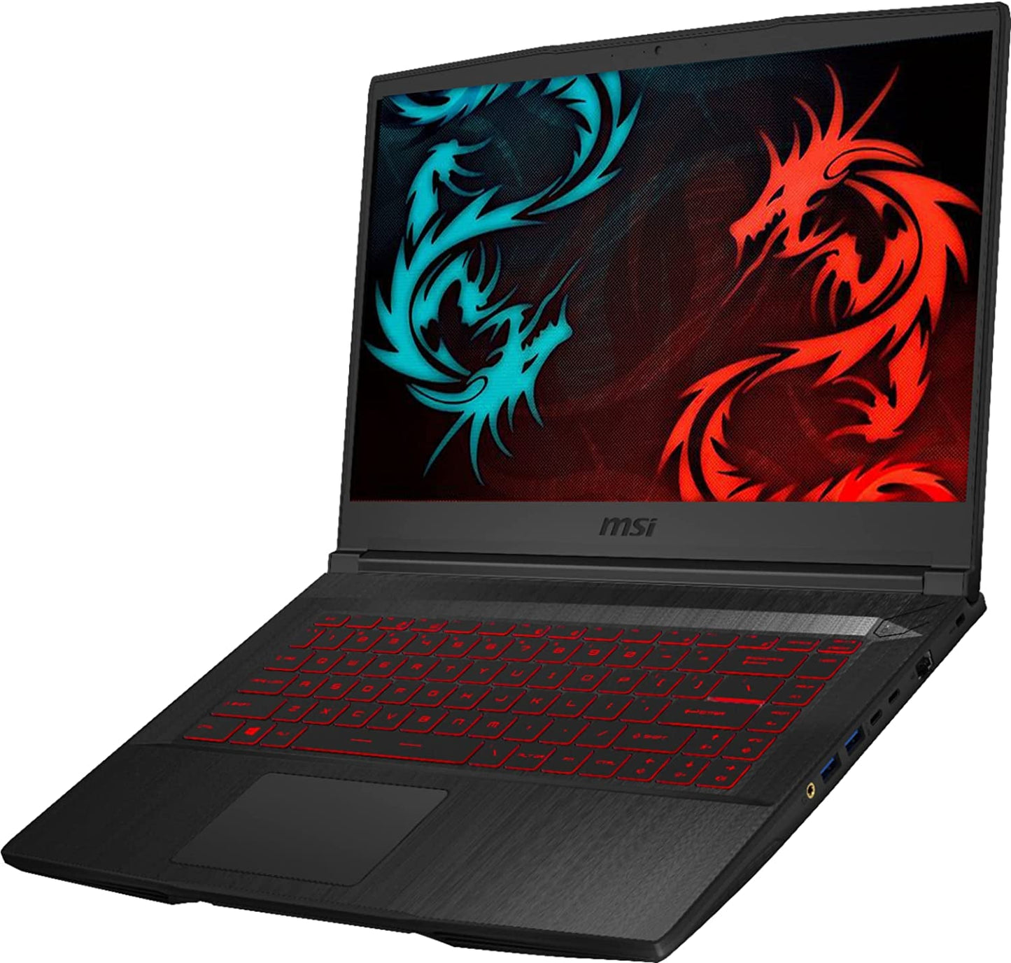 GF65 Gaming Laptop, 15.6" FHD 144Hz Display, Intel Core I5 - 10500H, 64GB DDR4 Memory, 2TB Pcie SSD, Geforce RTX 3060 Graphics, Backlit Keyboard, Webcam, Type - C, HDMI, Windows 11 Home, Black - Techlyn