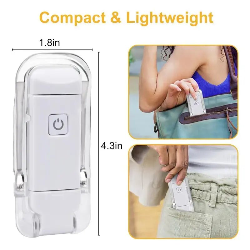LED USB Rechargeable Book Light Reading Light Eye Protection - Techlyn