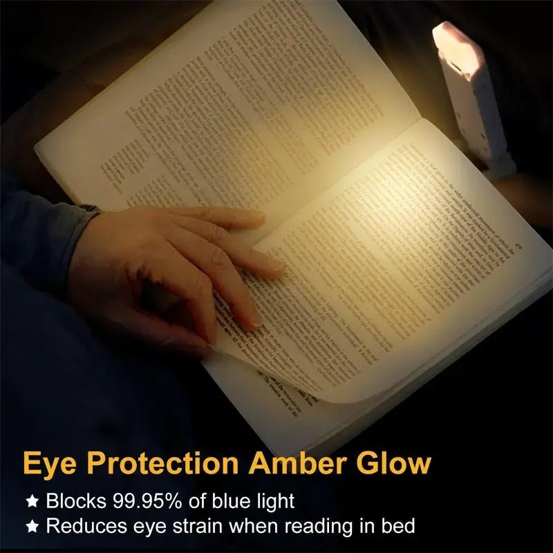 LED USB Rechargeable Book Light Reading Light Eye Protection - Techlyn