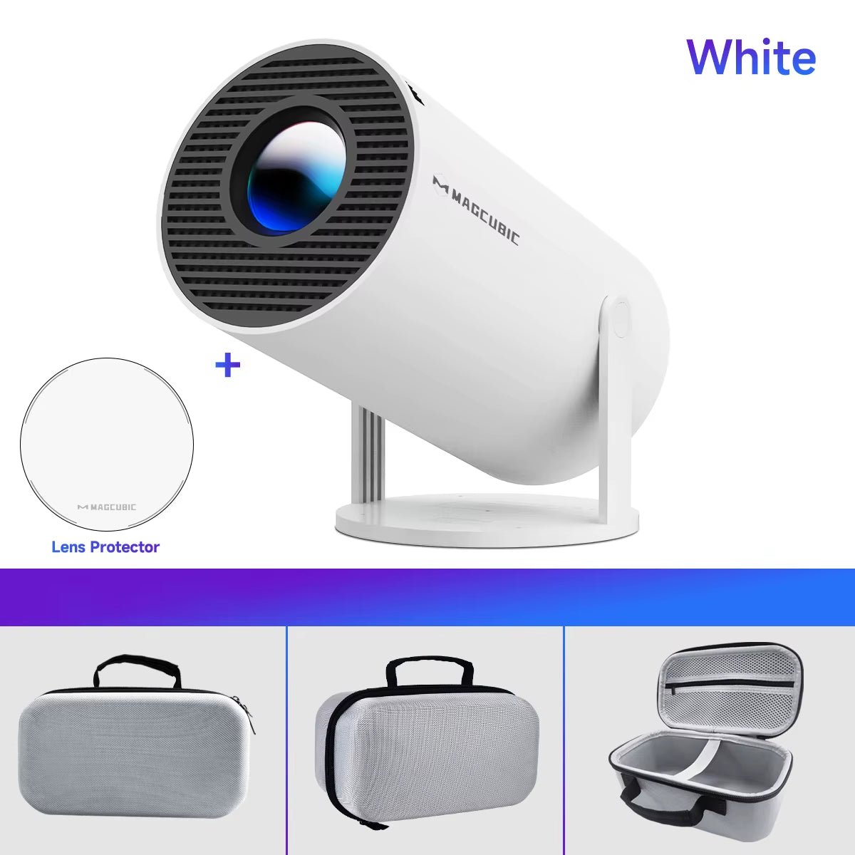Projector HY300 Pro 8K Android 14 Dual Wifi6 290ANSI Allwinner H726 BT5.4 1080P 1280*720P Home Cinema Outdoor Projetor - Techlyn
