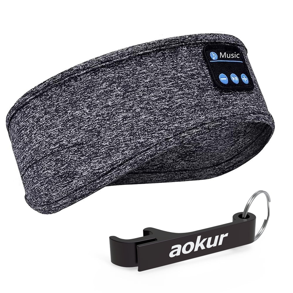 Sleep Headphones Wireless Bluetooth Sports Headphones Headband Earphones with Built - In Speakers for Sleeping, Running, Yoga - Techlyn