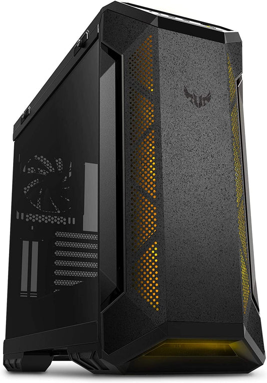 TUF Gaming GT501 Mid - Tower Computer Case for up to EATX Motherboards with USB 3.0 Front Panel Cases GT501/GRY/WITH Handle - Techlyn