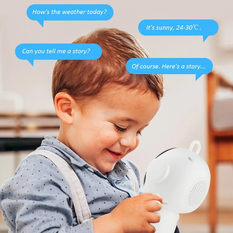 Tuya Smart AI Robot Wifi Early Education Toys for Children Speech Recognition & Voice Interactive Educational Learning Machine - Techlyn