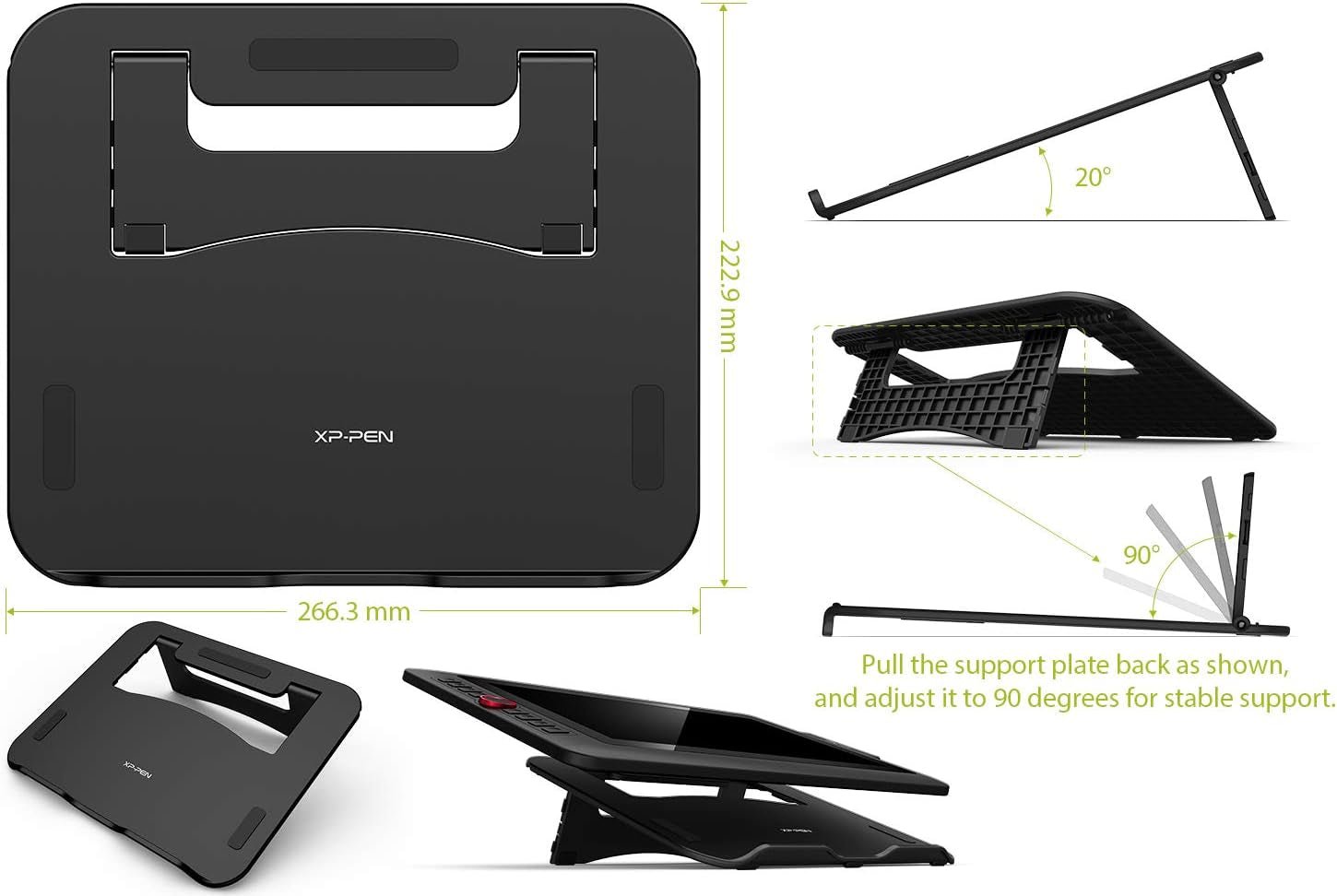 Xppen Artist12 Pro 11.6" Drawing Tablet with Screen Pen Display Full - Laminated Graphics Tablet with Tilt Function Battery - Free Stylus and 8 Shortcut Keys(8192 Levels Pen Pressure and 72% NTSC) - Techlyn